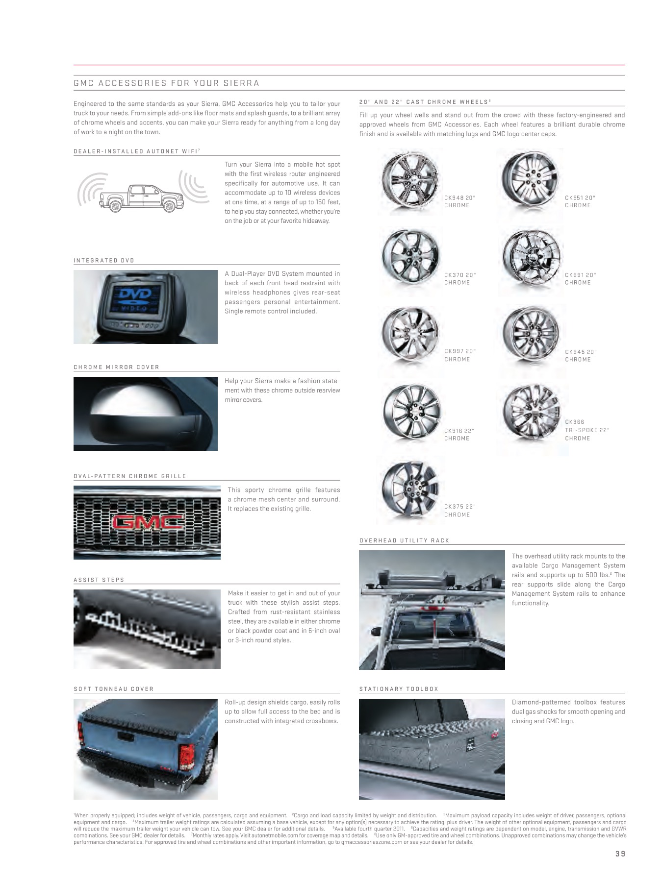 2012 GMC Sierra Brochure Page 2